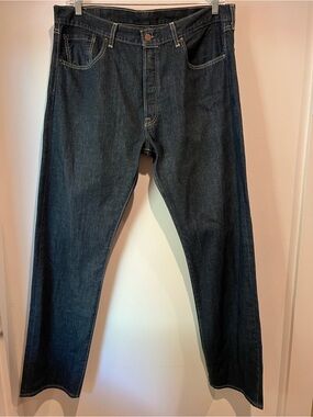 Levi’s Dark Wash Straight Leg Jeans W38 L34 Classic Denim